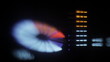 close-up of a hifi graphic equalizer