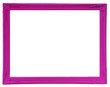 Foto: Stuckrahmen pink freigestellt Stuckrahmen pink freigestellt
