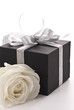 Gift and rose