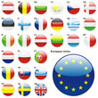 vector illustration of all flags of the EU vector illustration of all flags of the EU