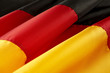 Macro shot of German flag