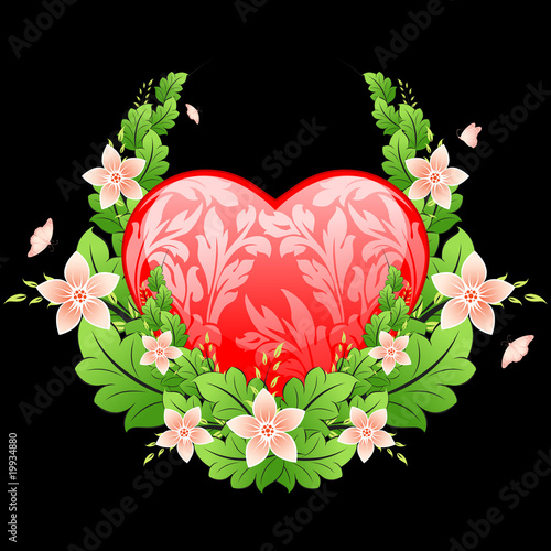 Vector: Valentine's Day card Valentine's Day card
