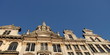 Mittelalterliche Architektur am Grand Place in Brüssel Mittelalterliche Architektur am Grand Place in Brüssel
