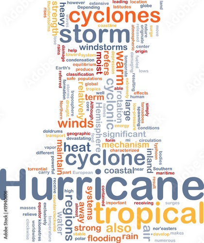 Illustration: Hurrican weather background concept Hurrican weather background concept