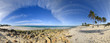 Panoramic view of Santa Maria beach, east havana, cuba
