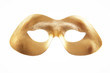 Golden masquerade mask