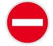 sens interdit