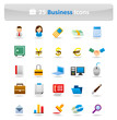 Colorful Business Icons Colorful Business Icons