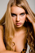 Photo: Lovely woman in leopard lingerie Lovely woman in leopard lingerie