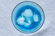 Bicchiere azzurro