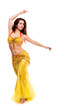 beautiful Bellydancer in golden costume beautiful Bellydancer in golden costume