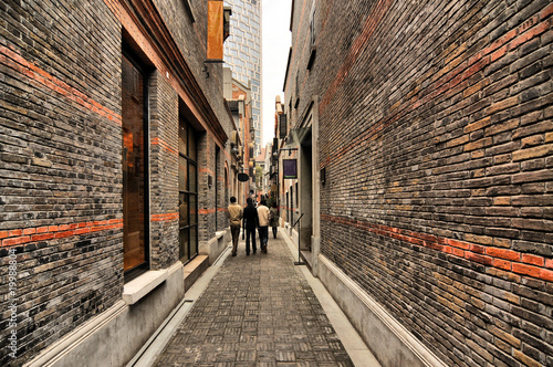 Quartier touristique Xintiandi à Shanghai - China