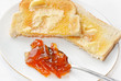Hot toast with Marmalade