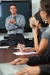 People on business training People on business training