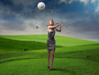 model golfing