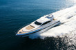 yacht en méditerranée