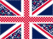 patchwork union jack flag patchwork union jack flag