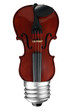 Violin lightbulb Violin lightbulb