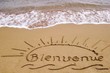 Bienvenue à la plage.