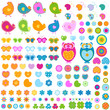 retro style elements