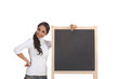 template Ð ethnic Indian student by blackboard