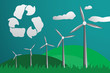 Recycle Clouds Windmill