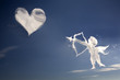 Cupido disparando la flecha