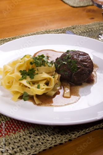 Bourguigon et pâtes fraiches