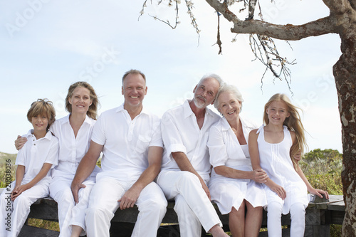 Photo: Happy family portrait Happy family portrait