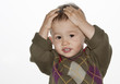 Foto: The amazed baby The amazed baby