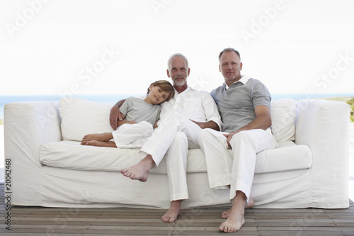 Foto: Three men generations Three men generations