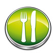 Green dining button Green dining button