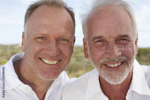 Foto: Two men generations Two men generations