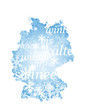 deutschland wintereinbruch/schnee karte deutschland wintereinbruch/schnee karte