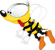 Bee from a fairy tale