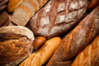 assortment of baked bread