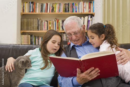 Photo: story time with grandpa story time with grandpa