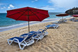 Coast in Saint Maarten Island, Dutch Antilles