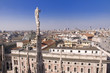 Vista dal duomo di Milano