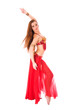 Beautiful girl dancer of eastern belly dance