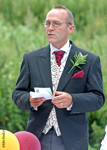 Photo: Groom Speech Groom Speech