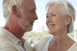 Beautiful seniors couple