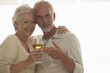 Attractive seniors couple