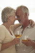Couple having romantic time