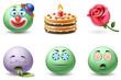 Vector: Emoticons Emoticons