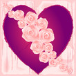 Cuore e rose