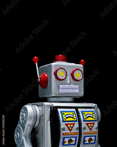 Photo: Retro Toy robot Retro Toy robot