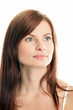 Young woman looking away