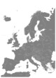 Europakarte, politisch