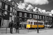 tramway, noir et blanc tramway, noir et blanc